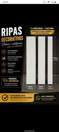 RIPAS CIMENTÍCIAS - PRONTA ENTREGA!