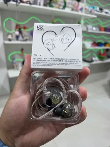 Kz Edx Lite- Fone de Ouvido intra-auricular, Retorno de Palco *Novo- Headphone, Headset P2
