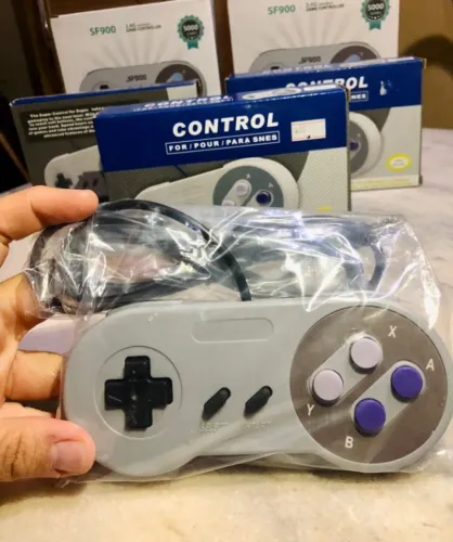 Controle de Super Nintendo USB