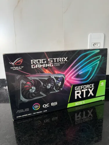 Placa de vídeo RTX 3070 ti