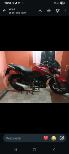 Venda-se moto 150 vermelho
