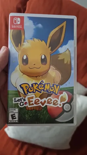 Pokemon Lets Go Eevee NOVO TROCA OU VENDA