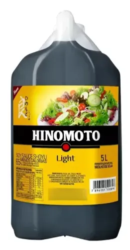 Molho shoyu Hinomoto light 5 litros