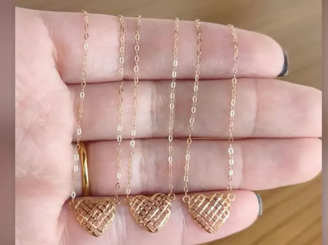 Cordão ouro 18k