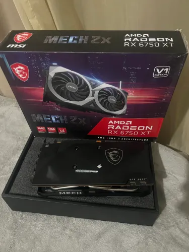 V/t placa de vídeo rx6750xt 12gb Rx 6750xt amd