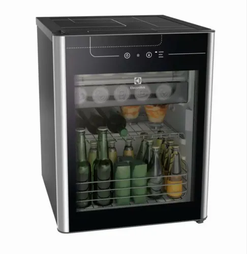 Frigobar Eletrolux 78,8 litros com porta de Vidro