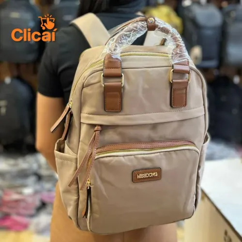 Mochila feminina impermeável premium