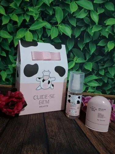Presente Boticário feminino, com Body splash e creme de mãos 