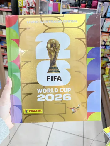 Album copa do mundo 2026 capa dura ouro