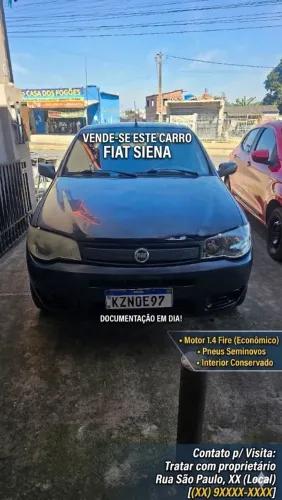 Fiat Siena 1.0/ EX 1.0 MPI Fire/ Fire Flex 8V 2007