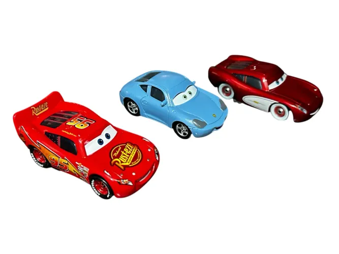 Carros Cars Pixar Relâmpago McQueen / Sally Impecáveis