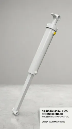 Cilindro Hidráulico Dupla Ação 80cm fechahdo~ 1,40 aberto