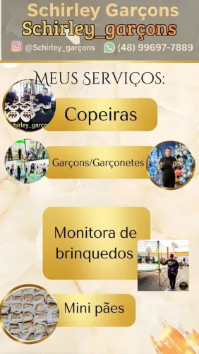 Garçons para sua festa