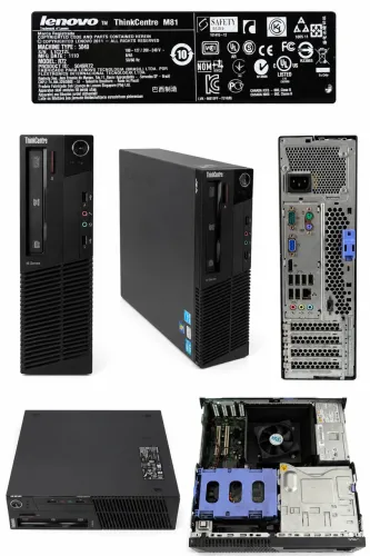 PC CPU Lenovo ThinkCentre M81 i3 4GB HD 320GB Funcionando