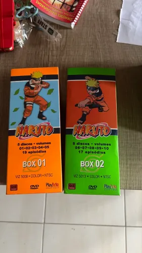 Vendo Box 1 e 2 Naruto Classico play arte 