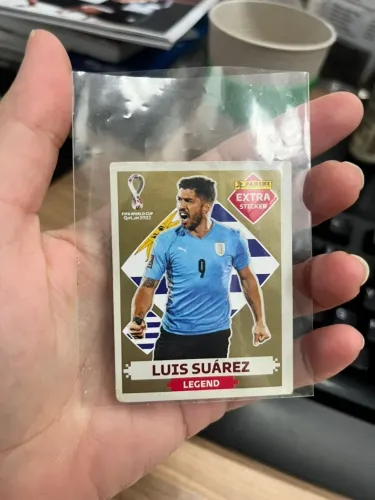 Figurinha Luís Suarez (uruguai) - Ouro Legend - Copa 2022