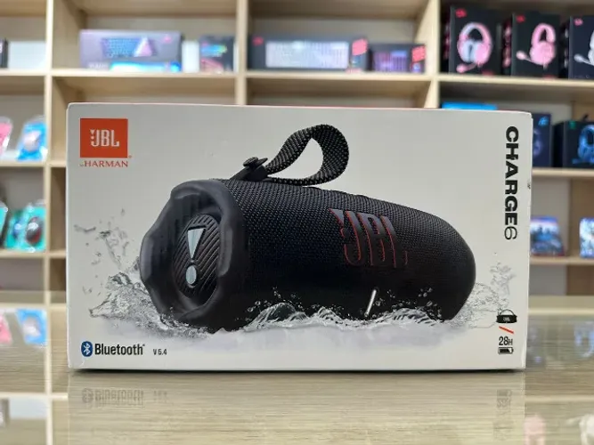 Caixa de Som JBL Charge 6 Preta - Até 12x sem juros, Loja Física