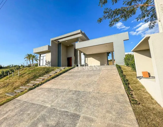 CASA DE ALTO PADRÃO À VENDA NO CONDOMÍNIO FAZENDA KURUMIN EM ITU/SP | VISTA ESPETACULAR E 
