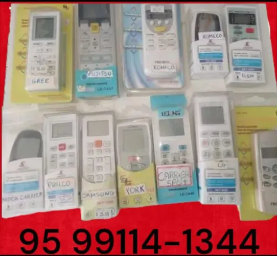 Controles para central de ar / Várias marcas