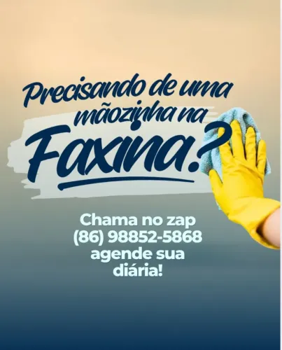 Precisa-se diarista chama aqui