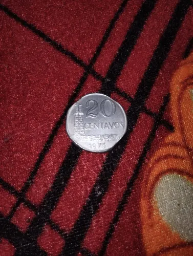 Moeda 20 centavos de 1975 rara