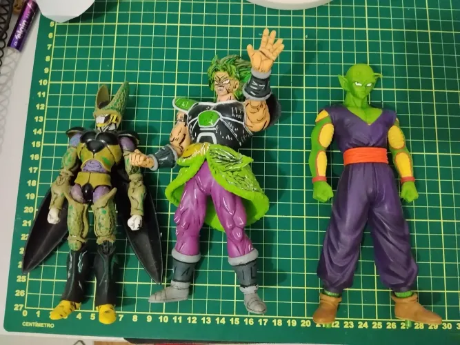 Conjunto estátuas de dragon ball