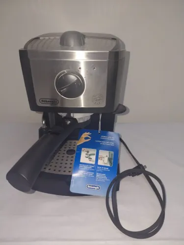 Máquina De Café Expresso Delonghi Ecp3120 Black Stainless Steel