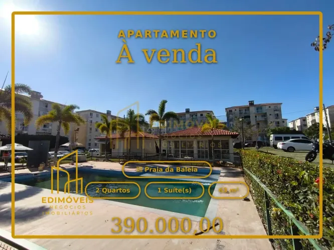 Praia da Baleia: apartamento moderno com sol da manhã e varanda gourmet!
