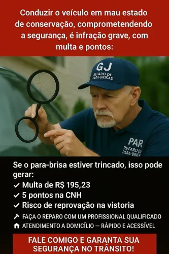 REPARO DE PARABRISA