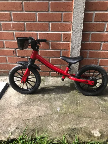 Caloi Bicicleta Infantil Balance Bike Vermelha