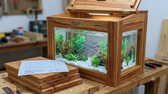 Aquário 50 litros completo