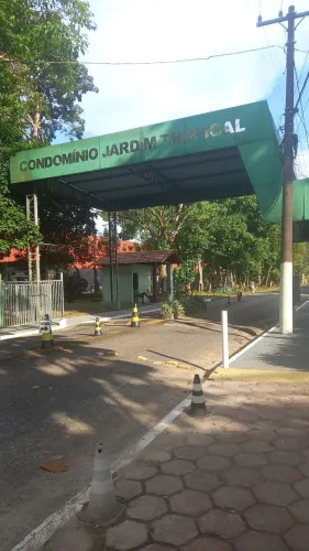 Jardim tropical,lote.