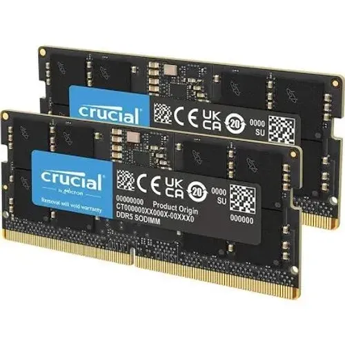 Memória Crucial Notebook DDR5 64GB (2x32GB) 5600MHz