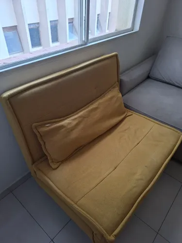 Sofá dobrável 2 lugares