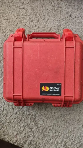 Case Pelicano 1200 (cor laranja)