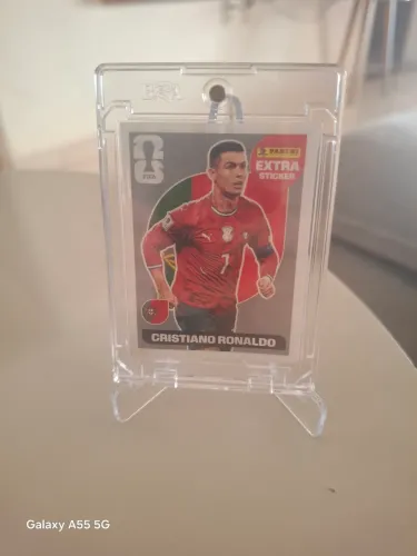 Extra Sticker Prata Cristiano Ronaldo CR7 Copa 2026