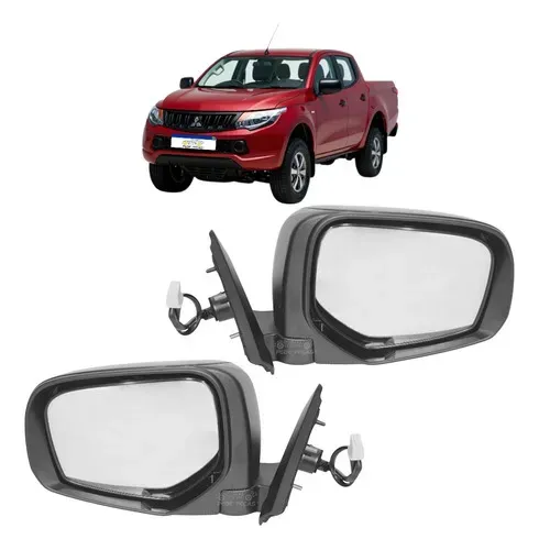 Retrovisor Mitsubishi Triton L200 2017 A 2022 Elétrico Novo