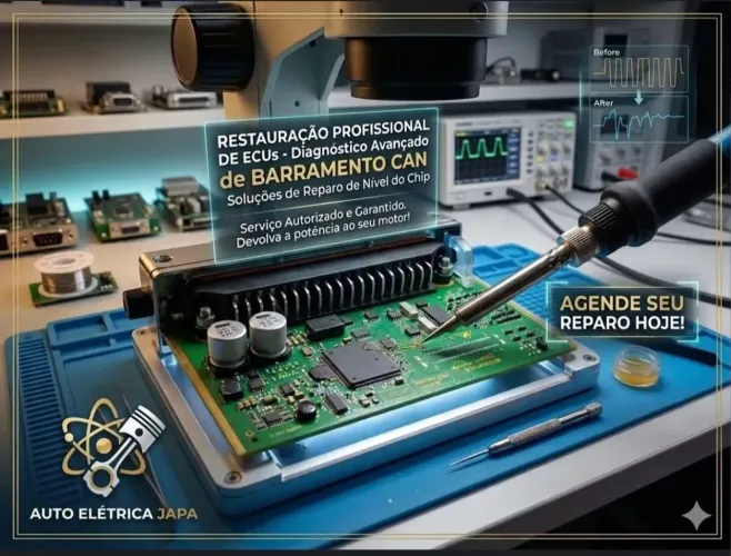 Reparo, conserto , recuperação módulos de injeção