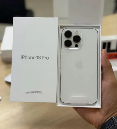 iPhone 13 Pro branco 128 Gb 6 meses garantia