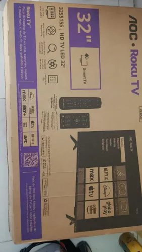 Tv smart AOC ROKU 32 POLEGADAS 