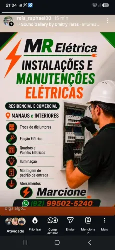 Eletricista Residencial e Comercial