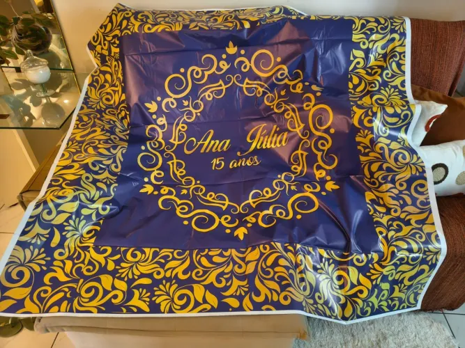 Tapete para festa de 15 anos