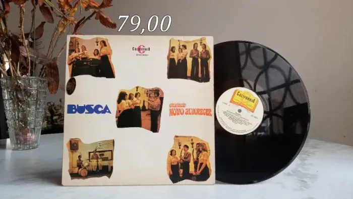 Lp vinil - conjunto novo alvorecer - busca 1974 gospel