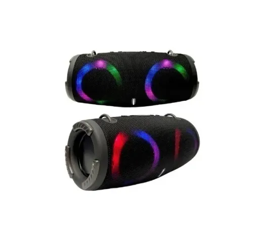 CAIXA DE SOM 26cm CTREEM LED COM ALÇA 