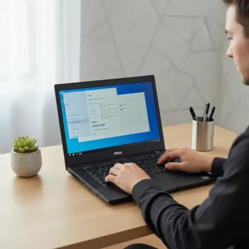 Laptop Dell Latitude E6500 HD 1TB RAM 4GB Intel Core 2 Duo 2.54GHz Windows 10 Pro