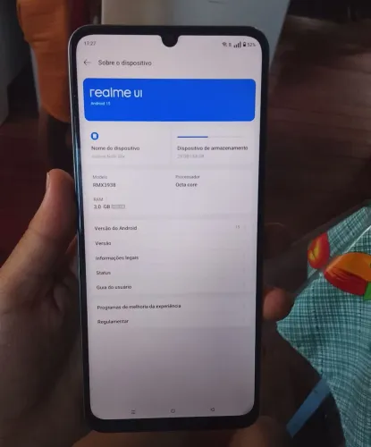 Vendo meu celular Realme note 60x com documento caixa e carregador 