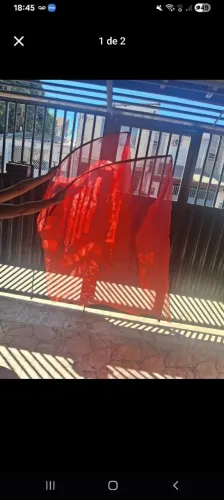 3 Flags vermelha. Para Ministério de Dança 