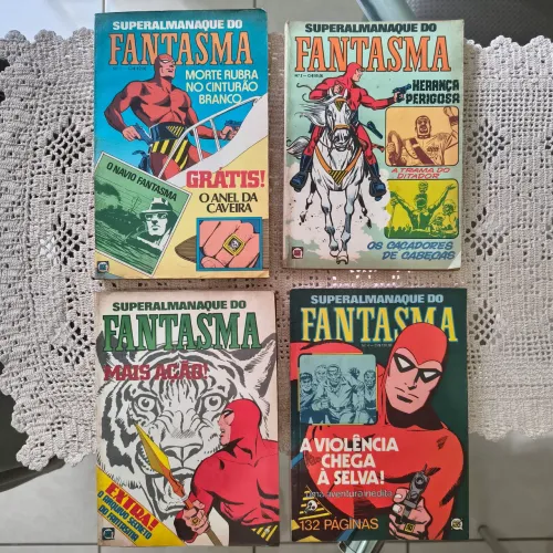 Superalmanaque do Fantasma (Edições 1 a 4) - Anos 1980-1982