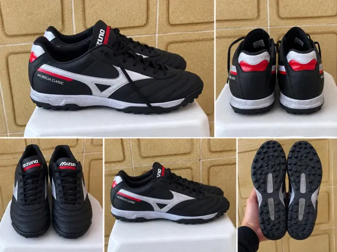 Número 41 Chuteira Mizuno Morelia Classic Society Preta - Conservada e Pouco Usada ?