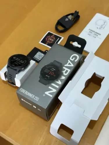 Relógio Garmin Forerunner 255 Lacrado - Smartwatch GPS Premium para Corrida e Triathlon